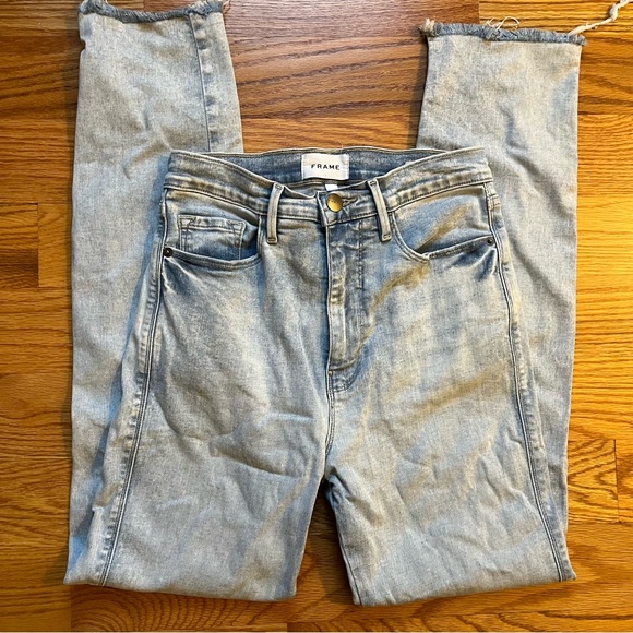 FRAME Le Sylvie Slender Straight jeans size 27 - Picture 4 of 11